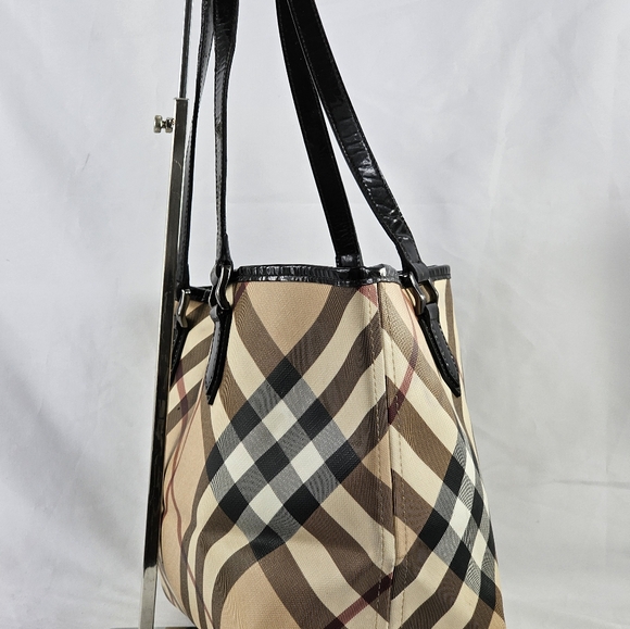 BURBERRY Nova Check Tote Bag - Picture 5 of 10